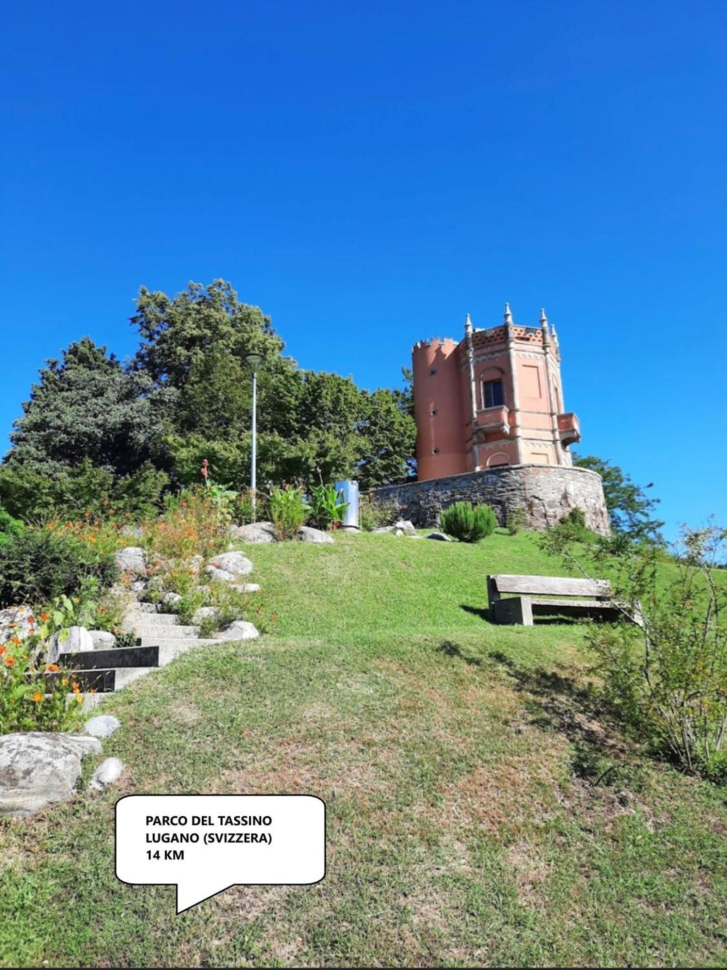 Ca Rosina Casavacanze Brusimpiano Bagian luar foto